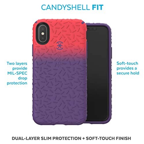Funda Speck Products CandyShell Fit iPhone XS/iPhone X F nt Púrpura
