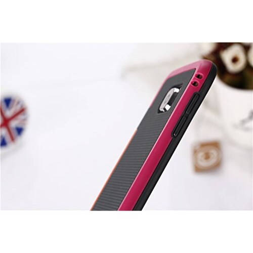 Funda Zizo Slik PC and TPU Bumper and Back Plate Cover f Pink/White