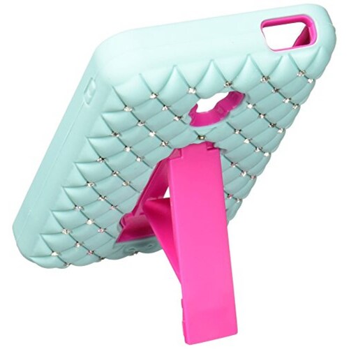 Funda Asmyna MyBat LG D500 Optimus F6 Symbiosis Stand Pr  Pink/Blue