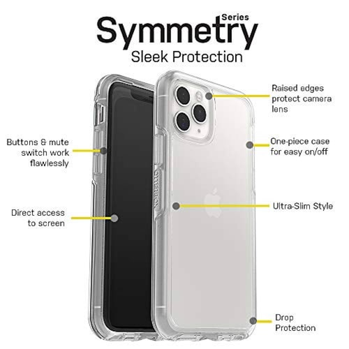 Funda Otterbox Symmetry Clear Series Case for iPhone 11   Blue IML)