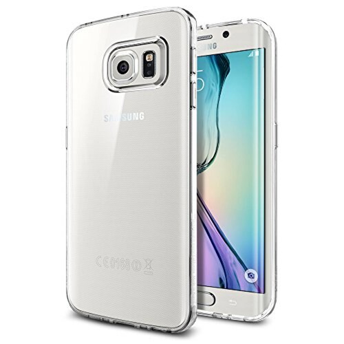 Funda Spigen Funda para Galaxy S6 Edge, Liquid Crystal,  Cristalino