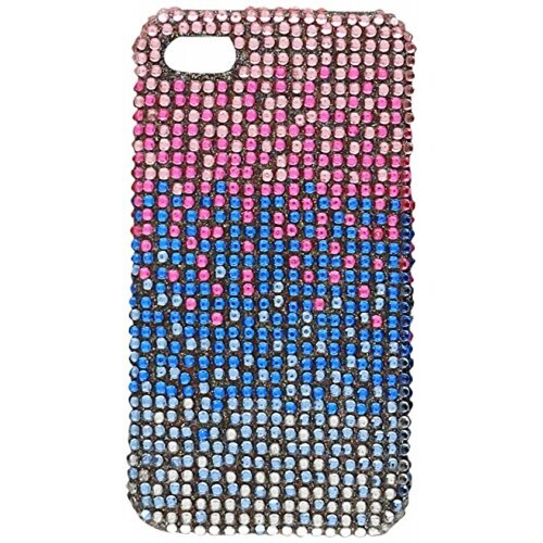 Funda Reiko DPC-IPHONE4S-33 Premium Durable Designed Sna  Pink/Blue