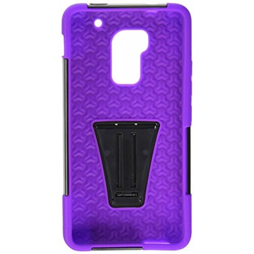 Funda Reiko HTC One MAX T6, diseño de Dos Piezas Premium pura Negro