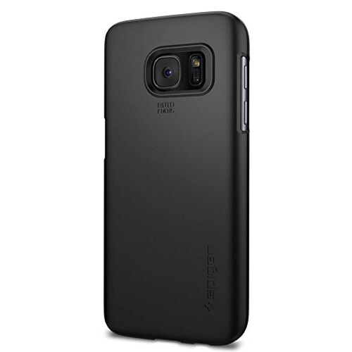 Funda Spigen Thin Fit Galaxy S7 Funda con SF con Revesti olor Negro