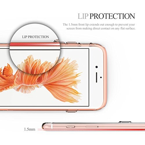 Funda Obliq Estuche para iPhone 6S Plus con Soporte de M , Oro Rosa