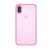 Funda Speck Presidio - Carcasa transparente con purpurin ado y rosa