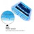 Funda Dexnor iPhone 7 Plus Case, Glitter 3D Bling Sparkl lus - Blue