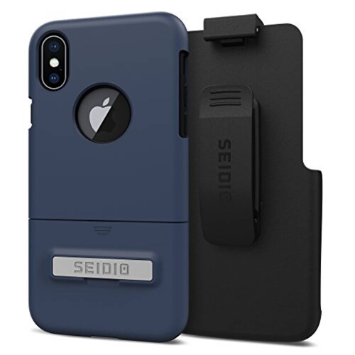 Funda Seidio - Carcasa para iPhone X, Color Azul