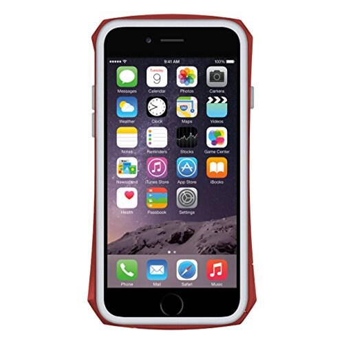 Funda Seidio Tetra Pro Case for use with iPhone 6/6S, red