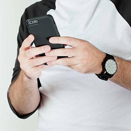 Funda Case-Mate Tough Carcasa para iPhone 6/6S, negro/negro