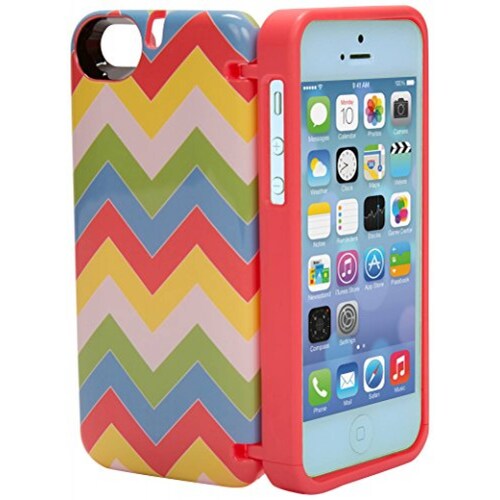 Funda EYN Products - Funda para iPhone 5c, diseño de Chevron