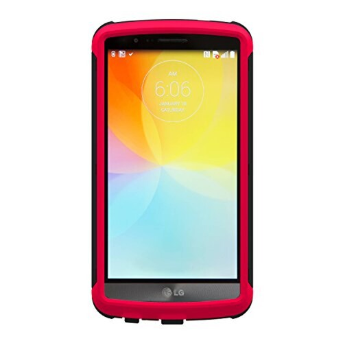 Funda Trident Cyclops Case for LG G3 - Retail Packaging - Red