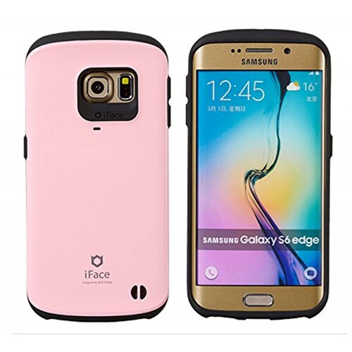 Funda iFace Sensation Carcasa para Galaxy S6 Edge, Rosado bebé