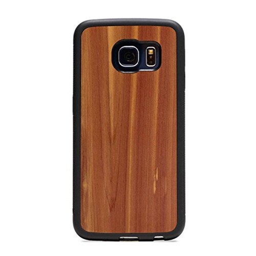 Funda Carved S6E-TC1S Cell Phone Case for Galaxy 6 Edge, Cedar