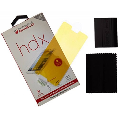 Funda ZAGG InvisibleShield HDX for Samsung Galaxy Note 4 Clear