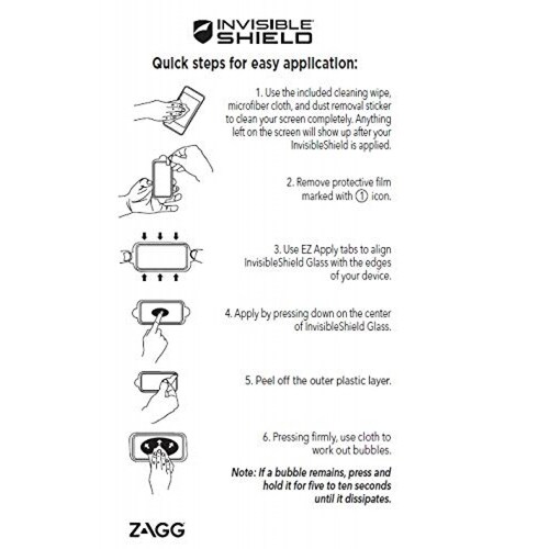Funda ZAGG InvisibleShield HDX for Samsung Galaxy Note 4 Clear