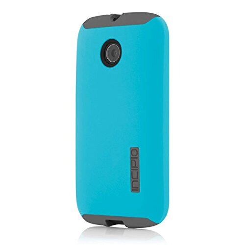 Funda Incipio DualPro - Carcasa para Motorola Moto E, Cian/gris