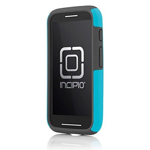 Funda Incipio DualPro - Carcasa para Motorola Moto E, Cian/gris
