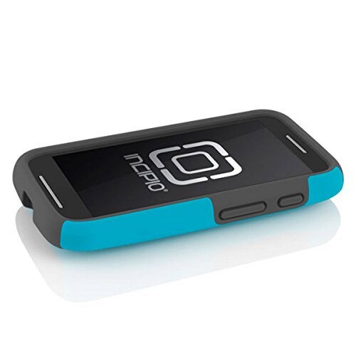 Funda Incipio DualPro - Carcasa para Motorola Moto E, Cian/gris