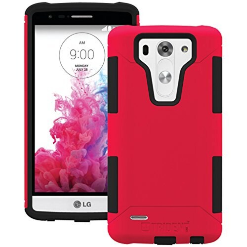Funda Trident Aegis Case for LG G3 Mini - Retail Packaging - Red