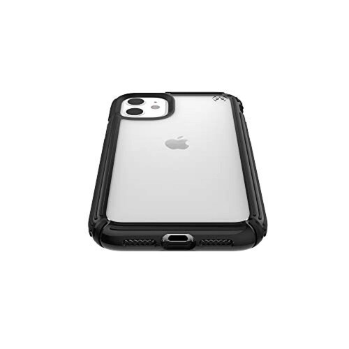 Funda Speck Products Presidio V-Grip iPhone 11 Case, Clear/Black