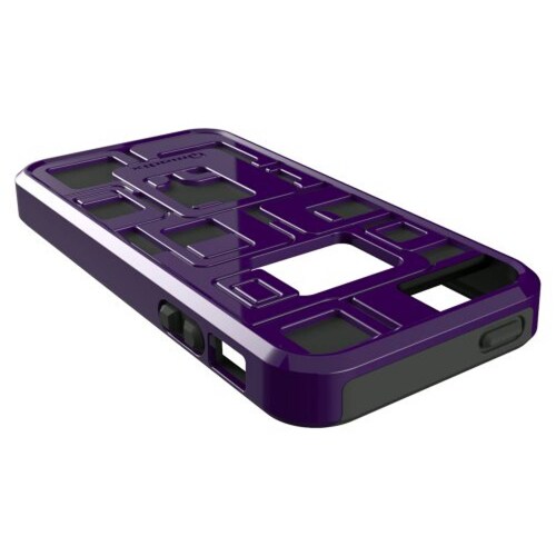 Funda Qmadix QM-CBAPIP5PR Cube 3D Case for iPhone 5/5s/SE, Purple
