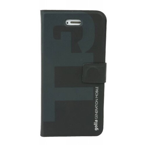 Funda Golla Slim Carpeta para iPhone 5/5S  Retail Packaging  Negro