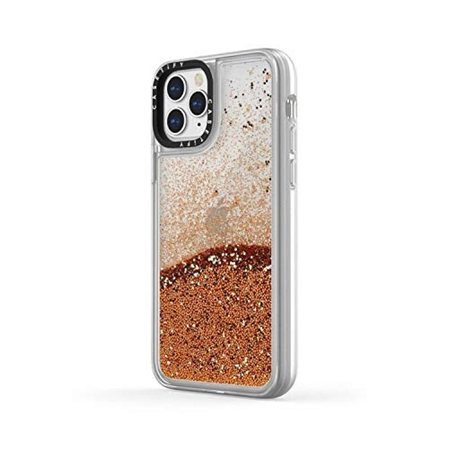 Funda CASETiFY Funda Glitter para iPhone 11 Pro MAX - Dorado/Cromo