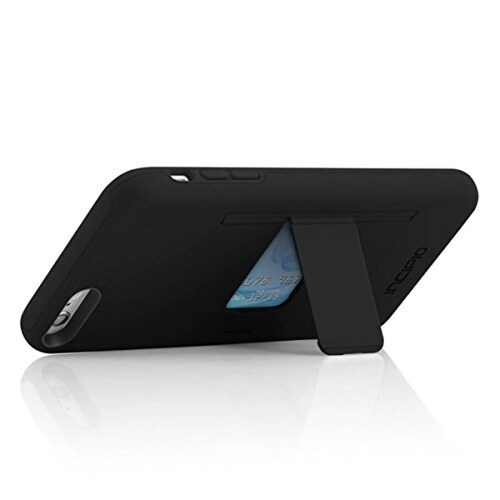 Funda Incipio Stowaway [Advance] for iPhone 6/6s Plus - Black/Black