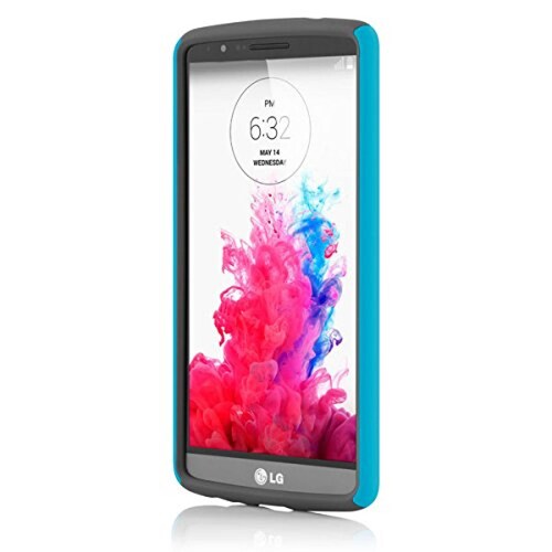 Funda Incipio DualPro Case for LG G3 - Retail Packaging - Cyan/Gray
