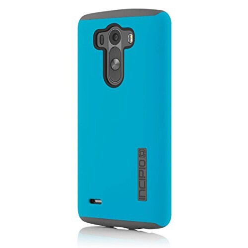 Funda Incipio DualPro Case for LG G3 - Retail Packaging - Cyan/Gray