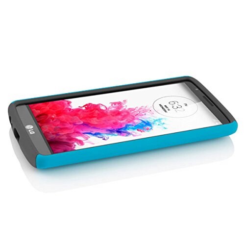 Funda Incipio DualPro Case for LG G3 - Retail Packaging - Cyan/Gray