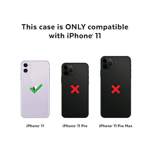 Funda Speck Funda Presidio Show para iPhone 11 - Transparente/Negro