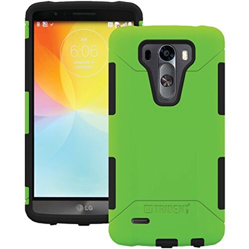 Funda Trident Aegis Series Case for LG G3 - Retail Packaging - Green