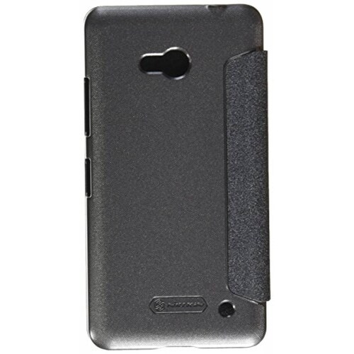Funda Nillkin Sparkle Funda de Cuero para Microsoft Lumia 640, Negro