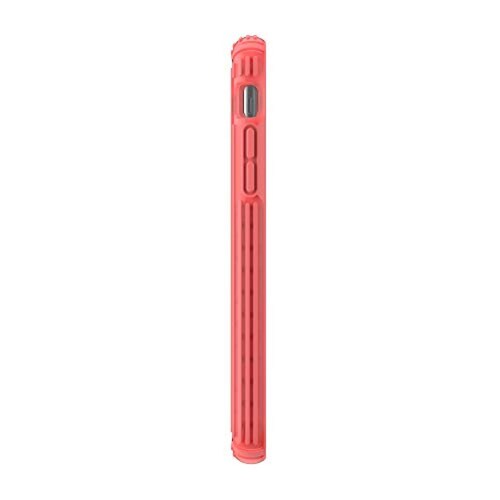 Funda Speck Products Presidio V-Grip iPhone 11 Case, Clear/Parrot Pink