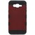 Funda Asmyna Cell Phone Case for Samsung Galaxy J7 - Titanium Red/Black