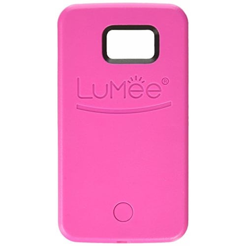 Funda LuMee Samsung Galaxy S6 Illuminated Cell teléfono Celular, Orquídea