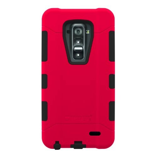 Funda Trident Aegis Case with Cover for LG G Flex - Retail Packaging - Red
