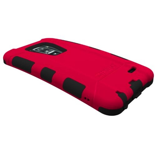 Funda Trident Aegis Case with Cover for LG G Flex - Retail Packaging - Red