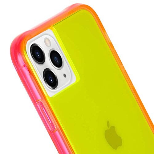 Funda Case-Mate - iPhone 11 Pro Case - TOUGH NEON - 5.8 - Yellow/Pink Neon