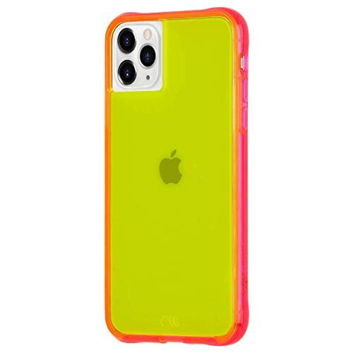 Funda Case-Mate - iPhone 11 Pro Case - TOUGH NEON - 5.8 - Yellow/Pink Neon