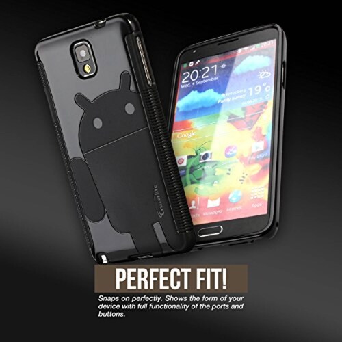 Funda Cruzerlite Caso Androidified A2 para el Samsung Galaxy Note 3, Verde