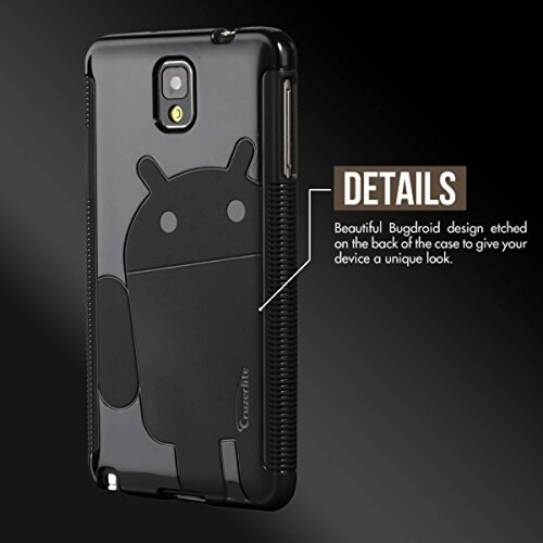 Funda Cruzerlite Caso Androidified A2 para el Samsung Galaxy Note 3, Verde