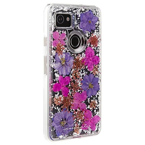 Funda Case-Mate - Carcasa para Google Pixel 2 XL, diseño de pétalos morados