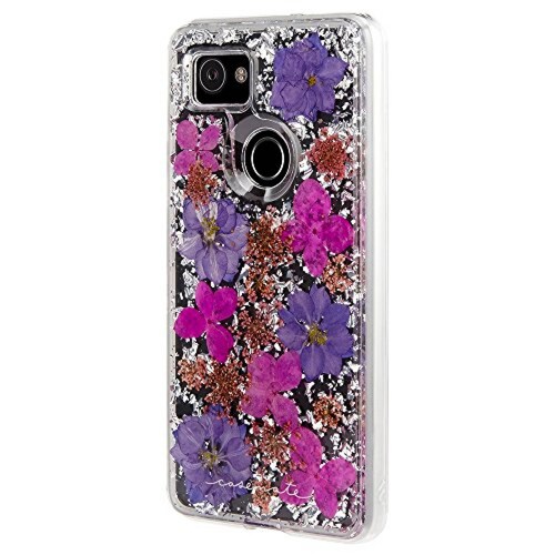 Funda Case-Mate - Carcasa para Google Pixel 2 XL, diseño de pétalos morados