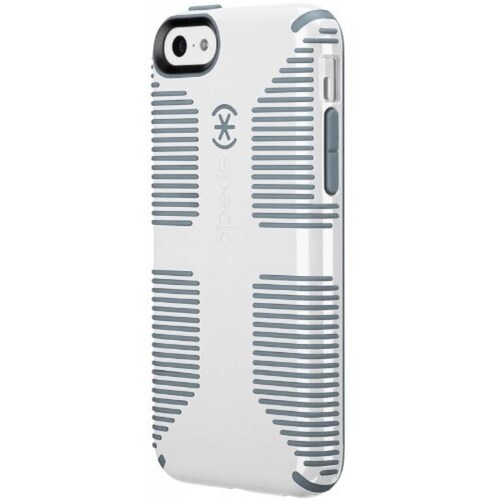 Funda Speck Products CandyShell Grip Case for iPhone 5c - White/Gravel Grey