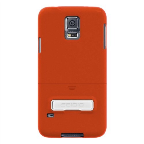 Funda Seidio Surface Case with Metal Kickstand for Samsung Galaxy S5, Orange