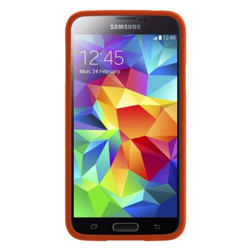 Funda Seidio Surface Case with Metal Kickstand for Samsung Galaxy S5, Orange