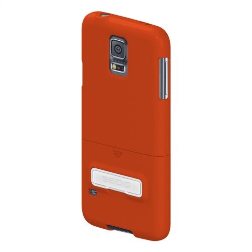 Funda Seidio Surface Case with Metal Kickstand for Samsung Galaxy S5, Orange